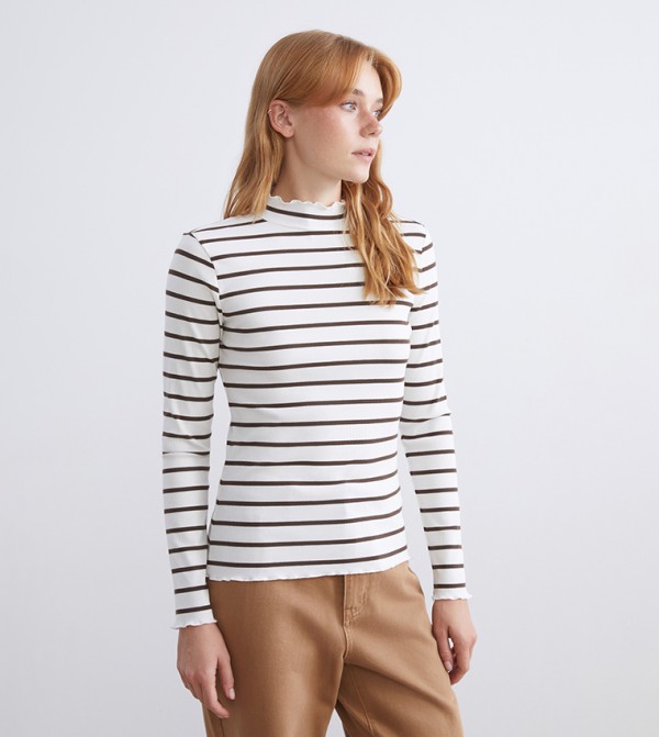 Striped Long Sleeves T-Shirt