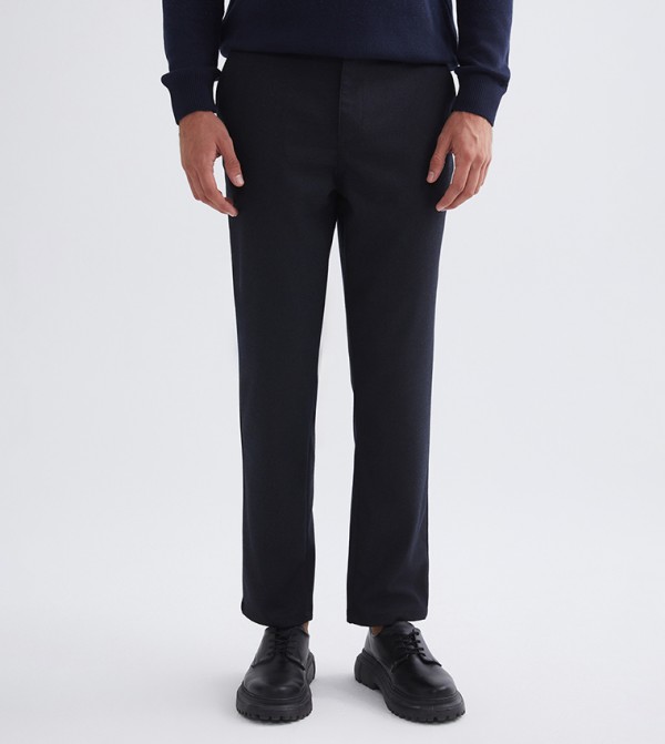 Mid Rise Slim Fit Trousers