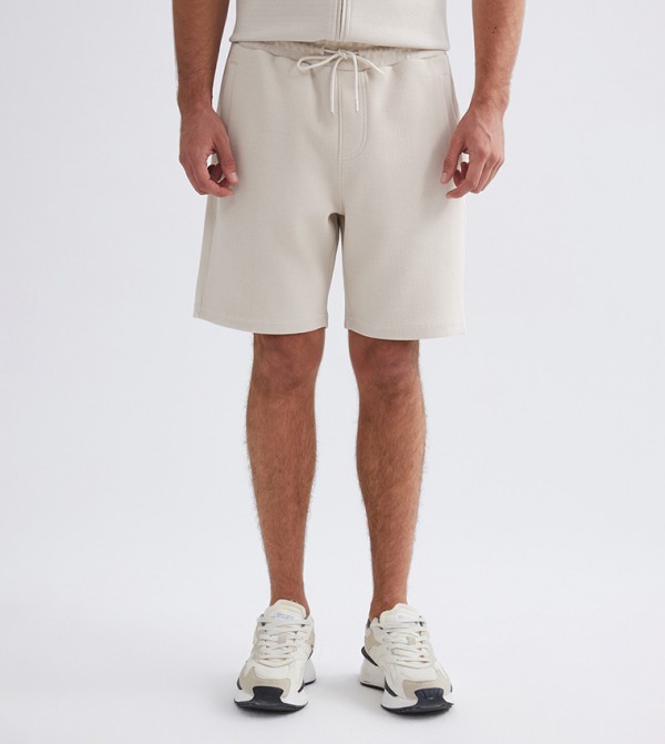 Drawstring Waist Casual Shorts