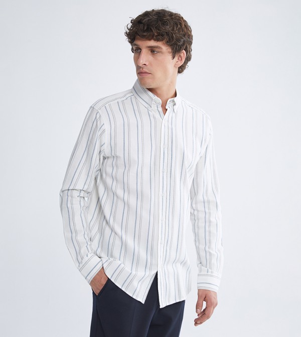 Striped Long Sleeves Casual Shirt