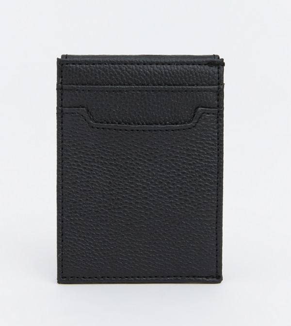 Faux Leather Bi-Fold Card Holder