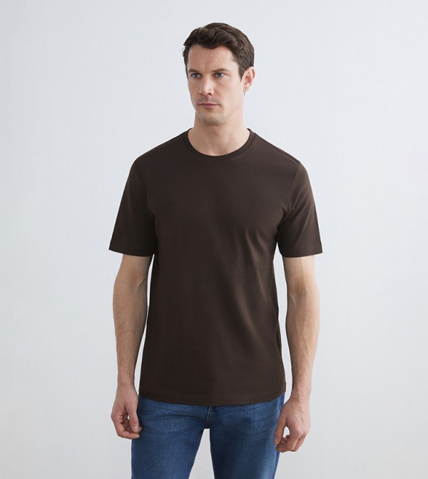 Solid Short Sleeves Casual T-Shirt