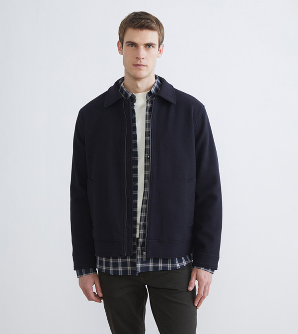 Long Sleeves Regular Fit Coat