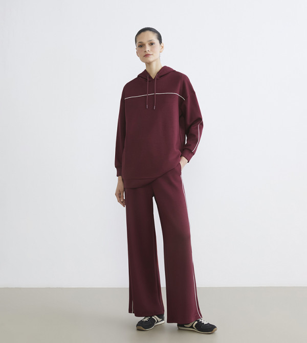 Solid Soft Touch Elastic Waist Sweatpants