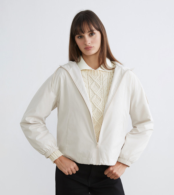 Hooded Oversized Raincoat