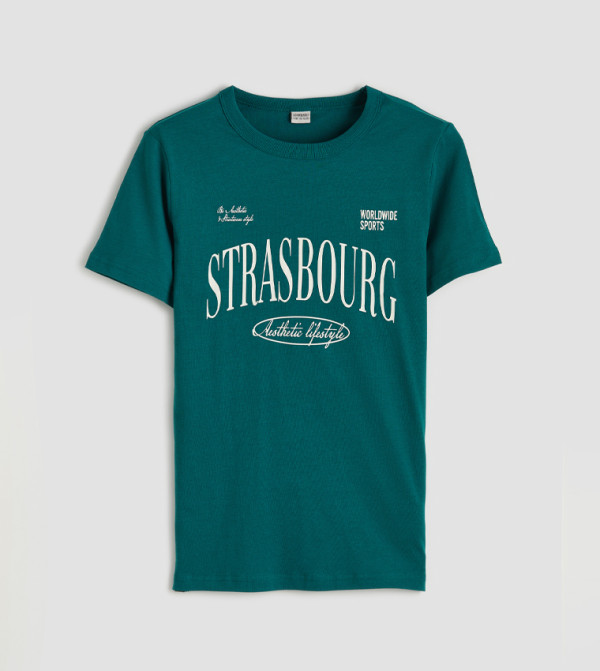 Printed Short Sleeves T-Shirt