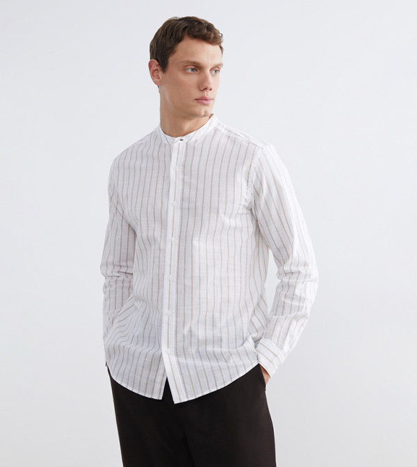 Striped Long Sleeves Casual Shirt