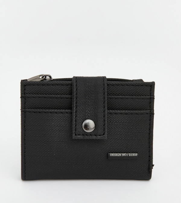 Faux Leather Card Holder