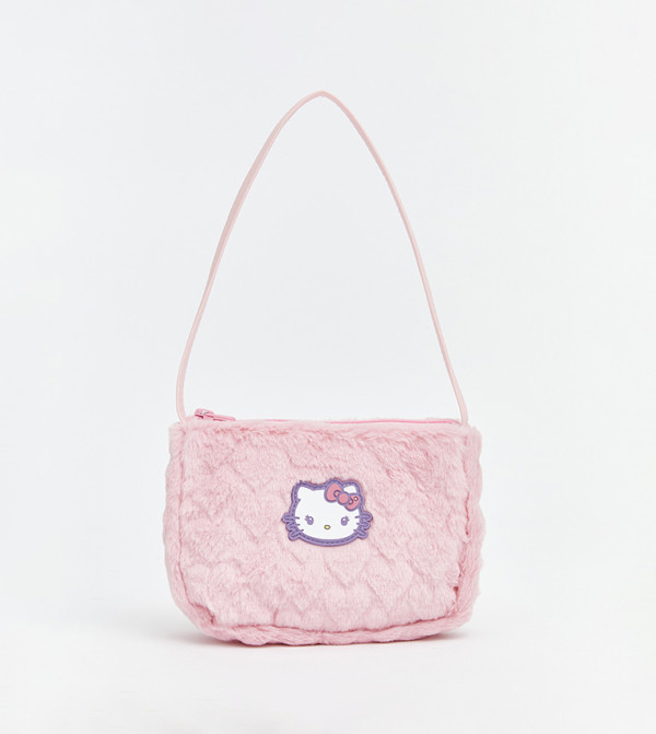 Hello Kitty Embroidered Shoulder Bag