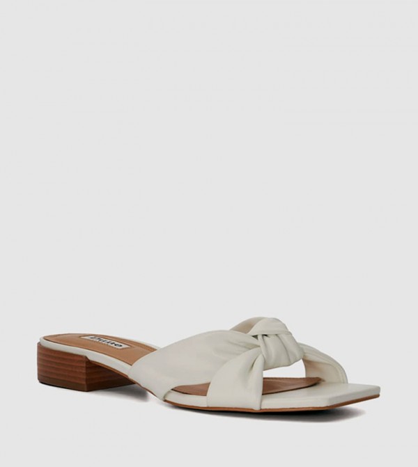 LAIZE Open Toe Flat Sandals