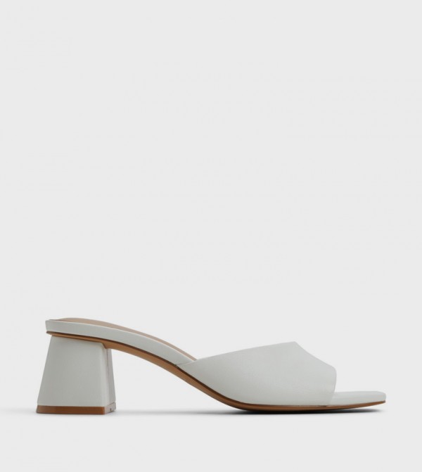 LANAA Square Toe Heeled Sandals