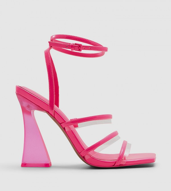 Buy Call It Spring LAULA Block Heel Sandals In Pink 6thStreet UAE