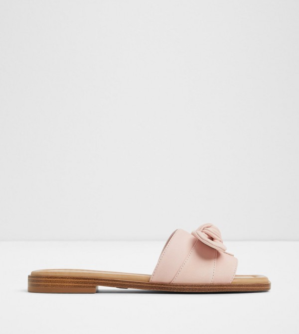 LAVINIA Bow Detail Flat Sandals