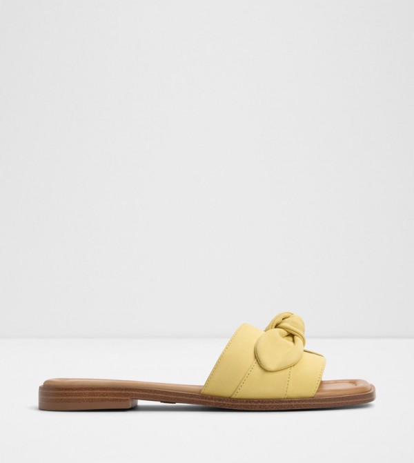 LAVINIA Bow Detail Flat Sandals