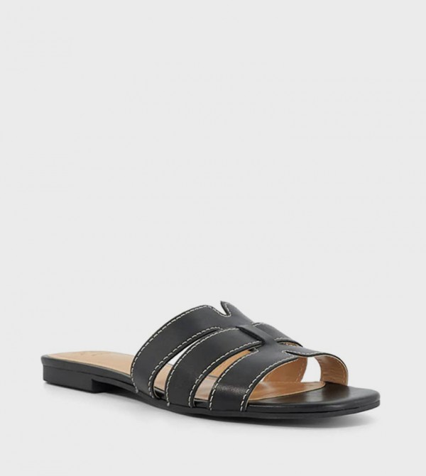 LAYYLA Open Toe Flat Sandals