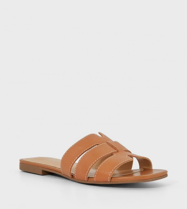LAYYLA Open Toe Flat Sandals