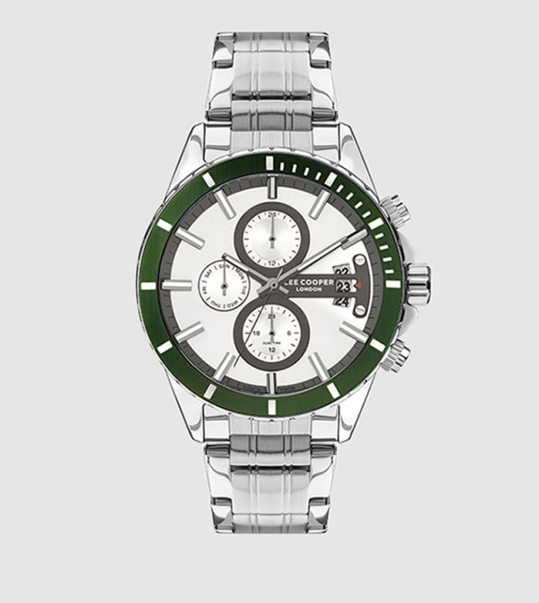 Lee Cooper Ladies RG Mesh Round Silver Dial main image 0