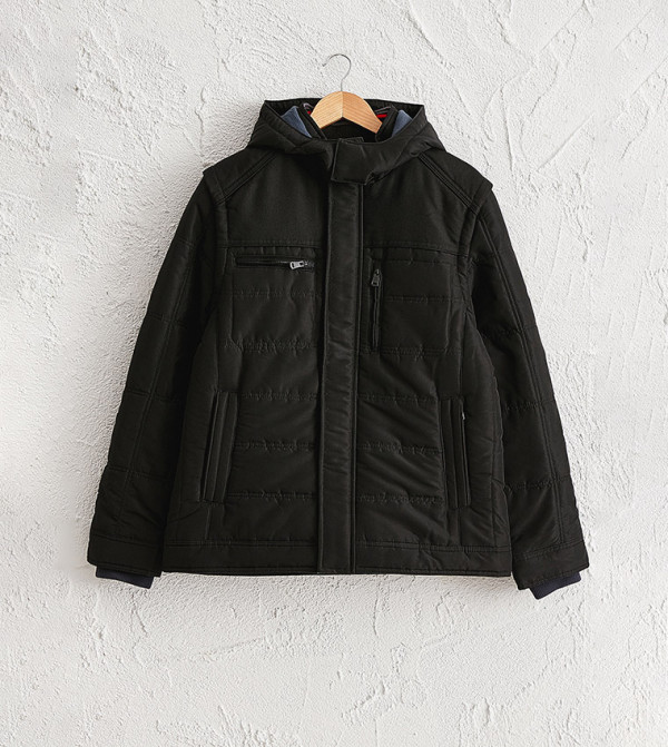 BLAKEY LOW LEATHER PUFFER / WHT