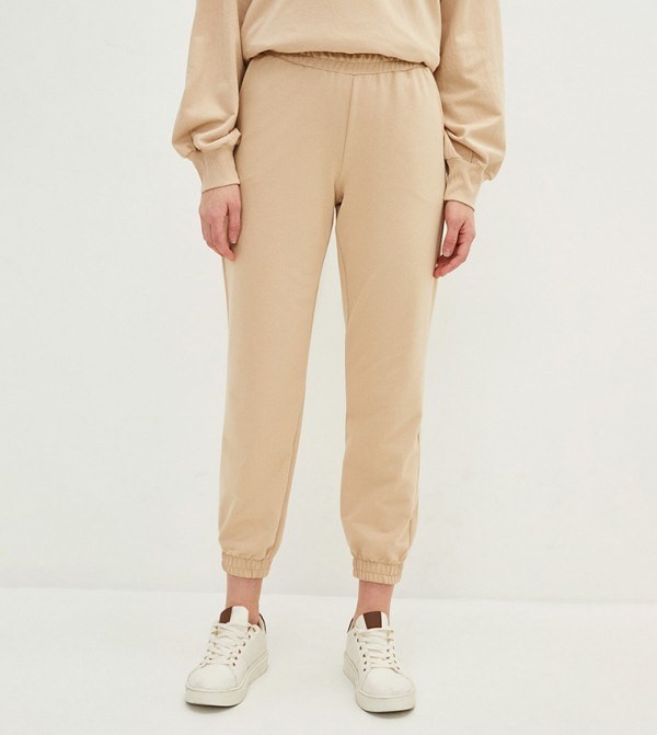 Sweatpants beige store