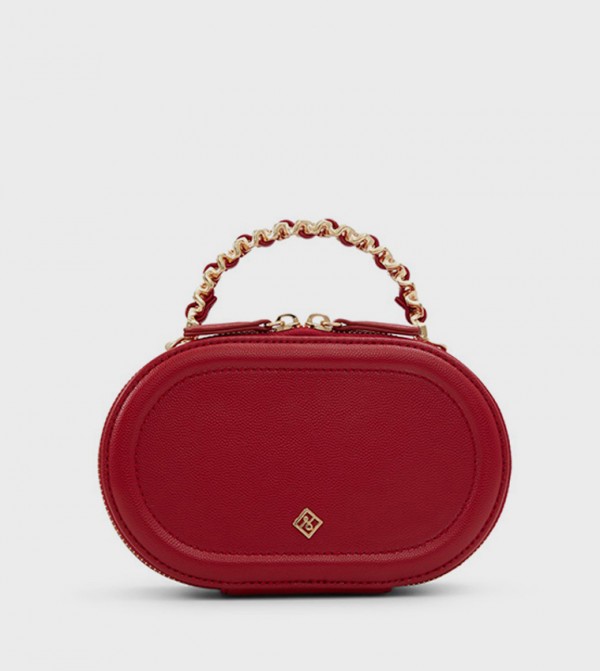 LEAHAA Textured Handheld Bag