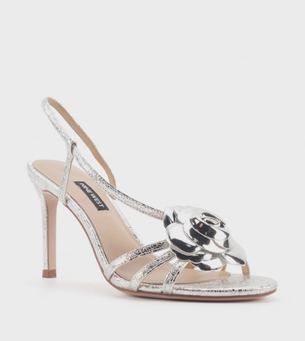 LEANDRA Slingback Heeled Sandals