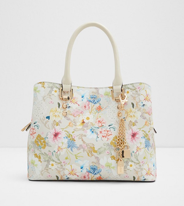 LEGOIRI Floral Print Satchel Bag