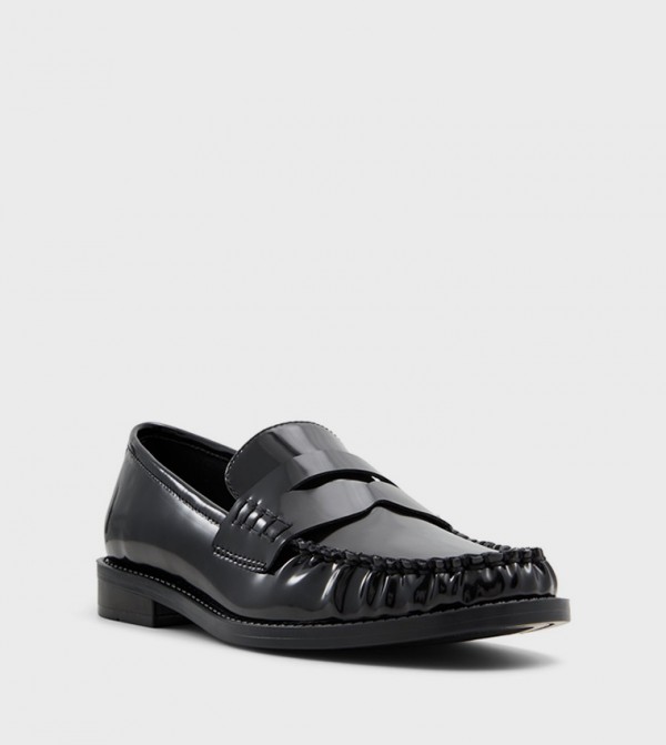 LENORAH Round Toe Loafers