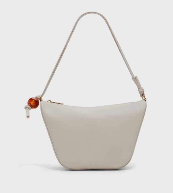 LEONAA Textured Shoulder Bag