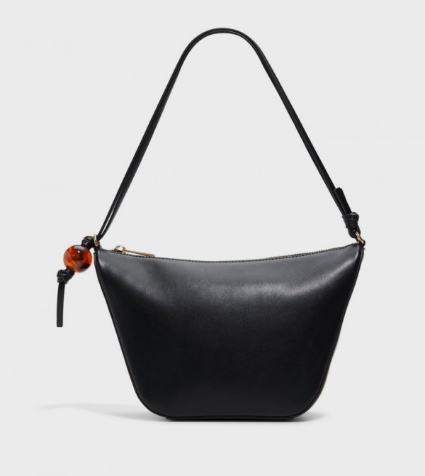 LEONAA Textured Shoulder Bag