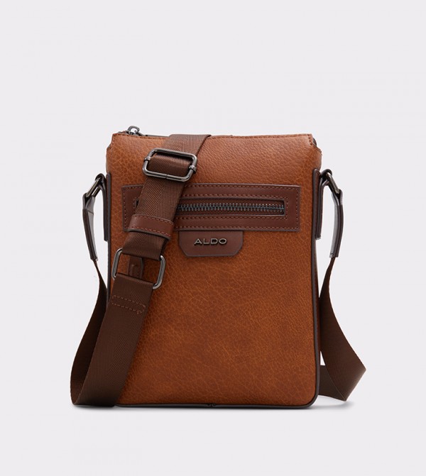 LEONEL Logo Detail Messenger Bag