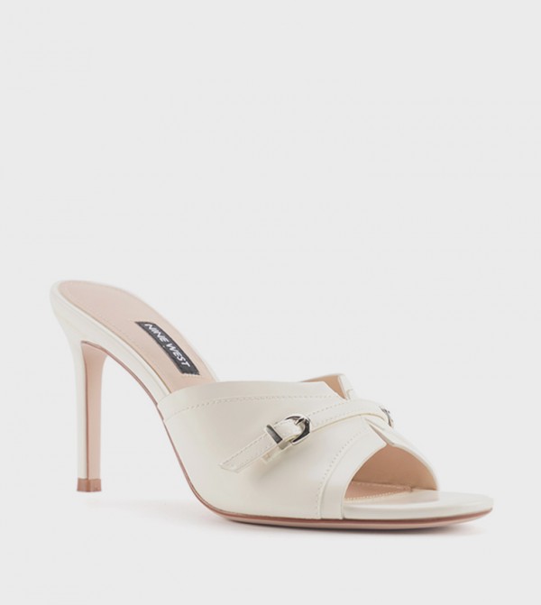 LETICIA Buckle Detail Stiletto Heel Sandals