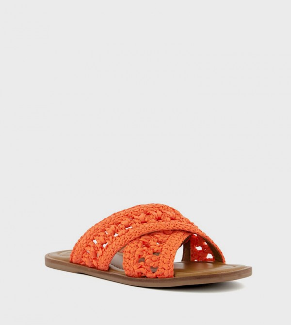 LEVEL Braided Flat Sandals