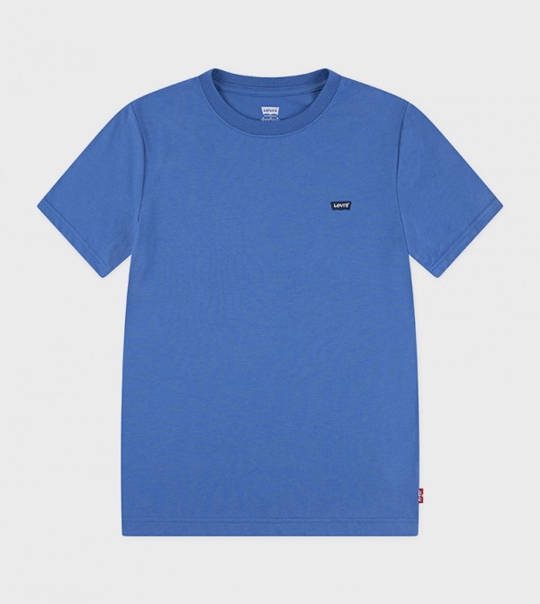 Batwing Logo Detail Short Sleeves T-Shirt