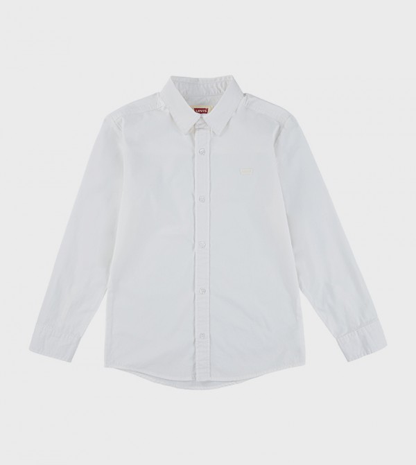 Housemark Logo Detail Long Sleeves Shirt