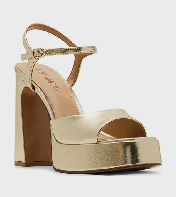 LIANDRA Ankle Strap Heel Sandals