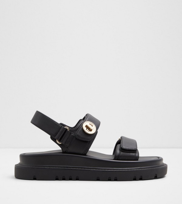LINETTE Twist Lock Closure Platform Sandals