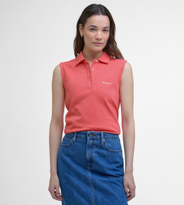 BOWFORD Sleeveless Polo T-Shirt