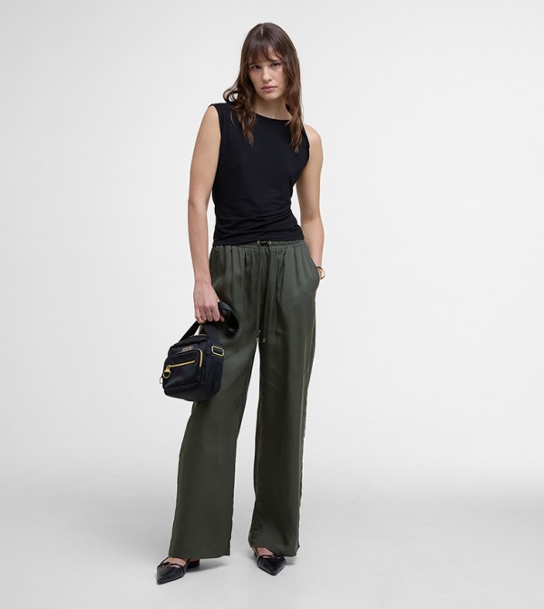 FELICITY Solid Sleeveless Top