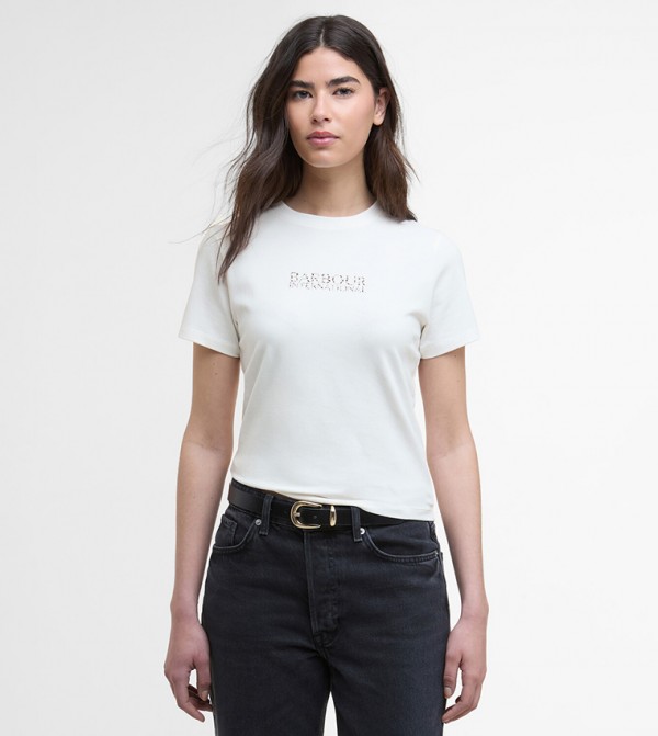 Logo Printed Short Sleeves T-Shirt