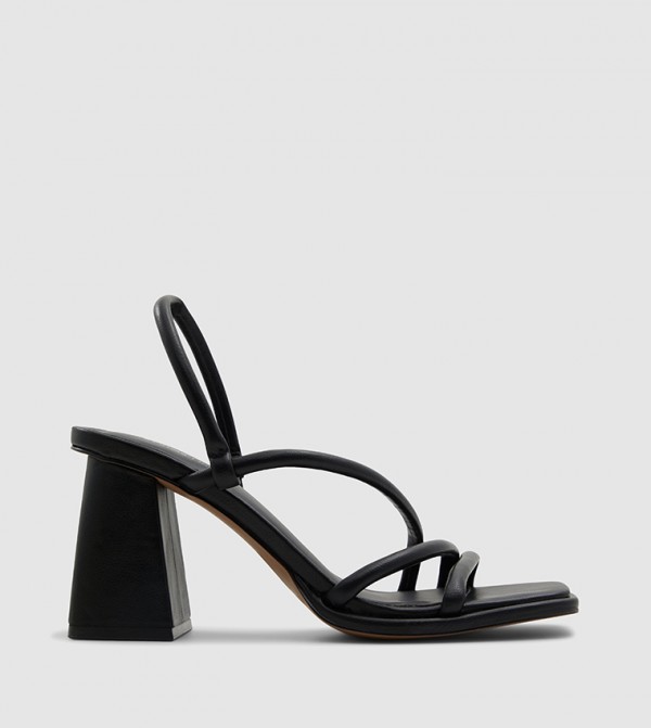 LUXE Open Toe Heel Sandals