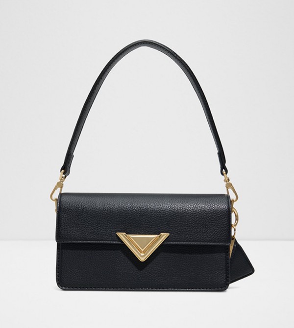 LUXECARRY2.0 Textured Flap Shoulder Bag