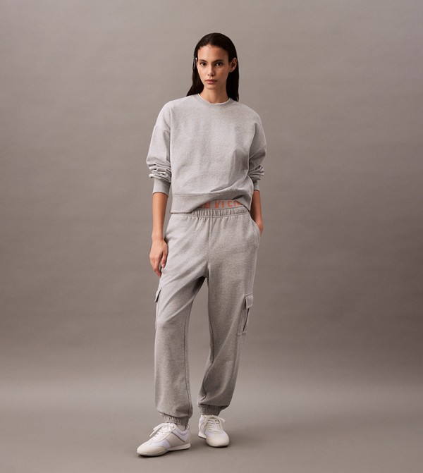 Logo Waistband Cargo Joggers
