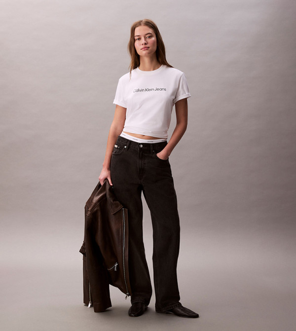 90S Washed Loose Fit Jeans