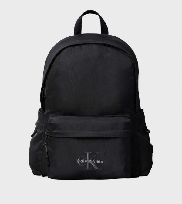 Logo Embroidered Backpack