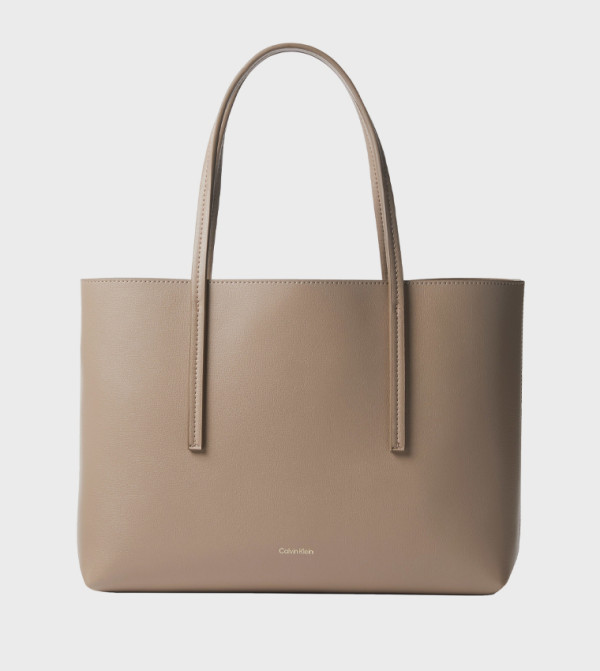 Foil Logo Detail Tote Bag