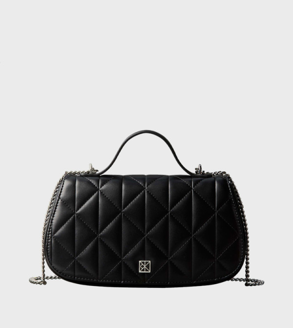 Quilted Top Handle Bag
