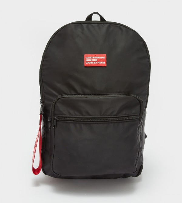 Badge Detail Backpack