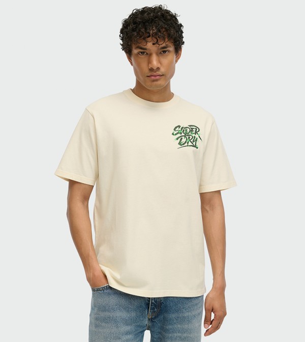 Lo-Fi Punk Graphic Printed T-Shirt