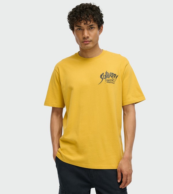 Lo-Fi Punk Graphic Printed T-Shirt