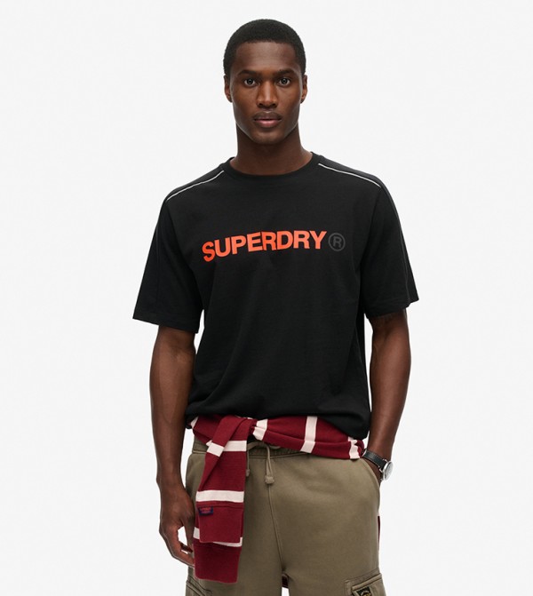 Tech Logo Relaxed Fit T-Shirt